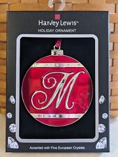 Harvey Lewis Christmas Ornament Letter 
