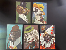 Set of 5 Postcards, Arthur Thiele, G-A Novelty 806, Anthropomorphic Dressed Dogs picture