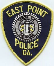 EAST POINT GEORGIA GA yellow border POLICE PATCH picture