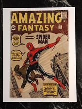 LOSING MY HOUSE - MUST SELL   Amazing Fantasy #15  VG-FINE 5.0  HOLY GRAIL 1962 picture