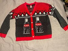 Coca Cola Ugly Christmas Sweater Polar Bear It's the Real Thing Unisex XXL picture