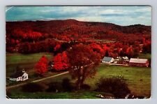 Corinth VT-Vermont, Scenic Village, Fall Time, Vintage Postcard picture