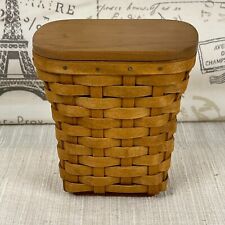 Longaberger 2004 Horizon of Hope Basket with Lid and Protector 5.25 x 5 x 5.5 picture