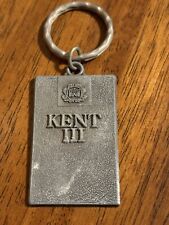 Vintage Kent III Cigarettes Key Ring 1980's Motown Advertising Keychain picture