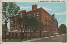 Postcard St Mary's Hospital Clarksburg West Virginia W VA  picture