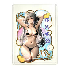 Goddess Story Splendid Attire 4 Metal Cutout Card - Honkai Impact Bronya Zaychik picture