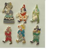 LOT OF 6 Pin's CLOWN - CARNIVAL picture