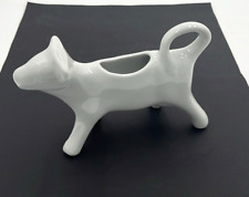 Ceramic White Cow Creamer by B.I.A. picture