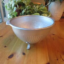 Vintage Wear Ever Colander #3123 Aluminum Footed Strainer Star Rustic Farmhouse picture