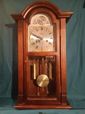 Waltham 31 Day Chime Tempus Fugit Wall Clock, Working, Key, VGC, NO RESERVE picture