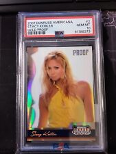2007 Donruss Americana Stacy Keibler Gold Proof /100 PSA10 picture
