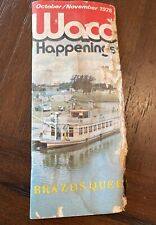 VTG 1975 Waco Happenings Brazos Queen Edition. Time Has Been Tough On This One picture