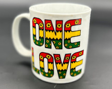 Bob Marley Coffee Mug ONE LOVE Oak Island Souvenir Mug Reggae Rasta Irie Roots picture