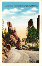 Postcard The Needles Highway, Custer State Park, Black hills, South Dakota picture