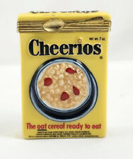 Vintage Cheerios Porcelain Cereal Trinket Pill Box Franklin Mint PHB picture