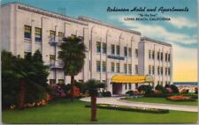 c1940s LONG BEACH, California Postcard 