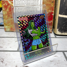 Upper Deck Marvel Annual 22/23 B10 She-Hulk BackScatters w/ Top Loader picture