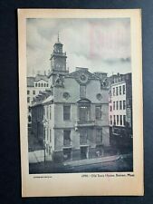 Postcard Boston MA - c1900s Old State House Building picture