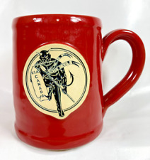 Deneen Pottery FSSF First Special Service Forces USA Canada Black Devils Red Mug picture