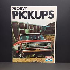 1975 Chevy Pickups Specs. Magazine General Motors Corporation Crew-Cab Parts picture