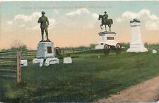 GETTYSBURG PA – Generals Reynolds and Buford Statues - 1913 picture