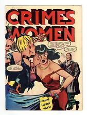 Crimes by Women #6 GD+ 2.5 1949 picture