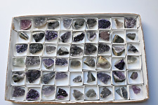 Amethyst Crystal Cluster Huge Lot of 53 Deep  Beautiful Color picture