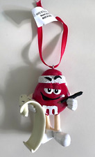 BNWT M&M's World Red M&M Character Santa Christmas Tree Ornament picture