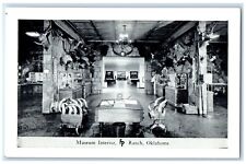 c1950's Museum Interior Frank Philips Ranch Woolaroc Oklahoma Vintage Postcard picture