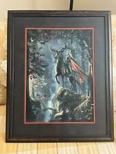 Custom Framed Art Print Of Thranduil From “The Hobbit” picture