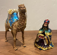 2006 Heaven's Radiant Glory Nativity Collection Saphire King & his Camel NR MINT picture