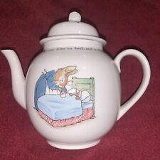 Vintage Wedgwood of Etruria & Barlaston Peter Rabbit Full Size Teapot READ RARE picture