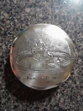 Vintage Vatican Roma S. Pietro Medal Rosary Case picture