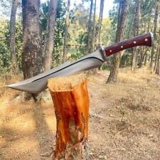 Custom Handmade Carbon Steel Blade Tactical Splitter Knife|Hunting Knife Camping picture