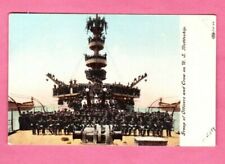 c1910s VTG Tinted Dreadnought Photo Postcard ~ US Navy Battleship  picture
