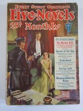 Five-Novels Monthly v. 19, #2, Aug. 1932 GD/VG  Murder Foil- Spawn of the Sun picture