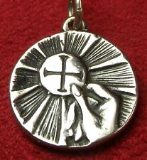 Bishops James Avery Holy Eucharist Altar Server First Communion Sterling Medal picture