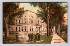 Ann Arbor MI-Michigan, University of Michigan Law Building Vintage Postcard picture