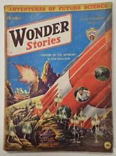 Wonder Stories" October 1932 Frank R. Paul Cvr; Clark Ashton Smith picture