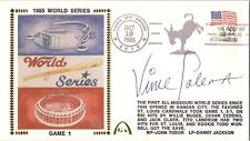 Vince Coleman Signed Gateway Postal Cachet Game 1 1985 World Series Oct 19, 1985 picture