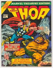 MARVEL TREASURY EDITION #10 VG, Thor, Jack Kirby covers, Comics 1976 picture