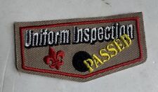 Scouts uniform inspection patch picture