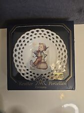 M.J. Hummel Latticed Edged Collector Plate picture
