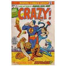 Crazy (1973 series) #3 in Fine condition. Marvel comics [r' picture