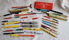 Lot Of Vintage Advertising Pens Pencils Agriculture Dekalb John Deere Etc picture