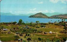 Panoramic View Catemaco Lagoon Veracruz, Mexico Iconic Vintage Postcard Unposted picture
