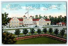 1910 Hotel Hampton Building Hampton Springs Florida Vintage Advertising Postcard picture