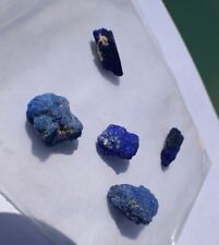 Azurite Crystal Specimen Bundle, Raw Crystals From Namibia. Amazing For Jewelry picture