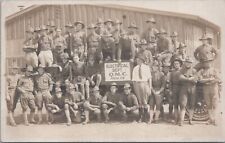 RPPC Postcard Military Electrical Dept QMC Phone 136 picture