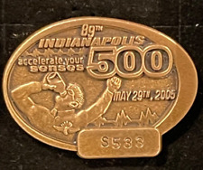 2005 Indianapolis 500 Bronze Pit Badge #S533 Pin picture